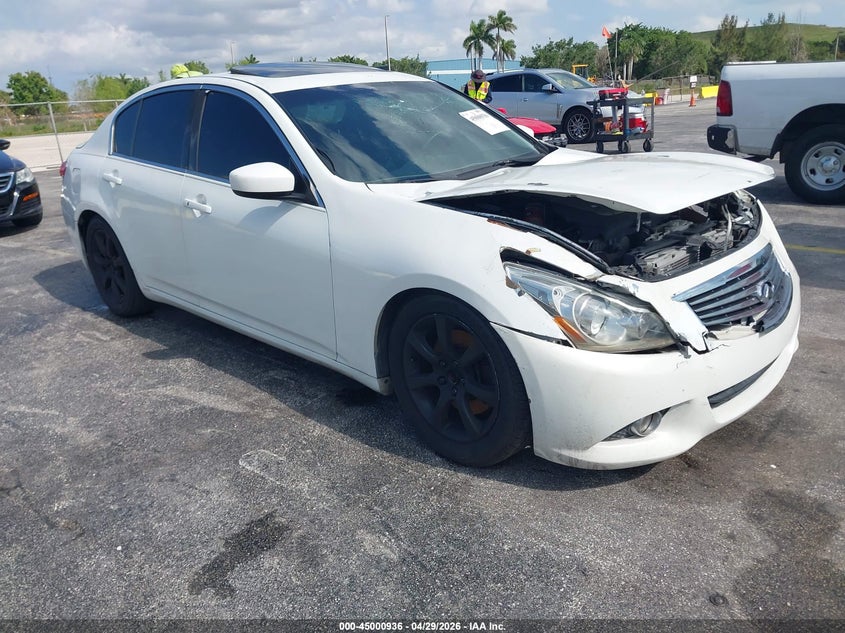 2012 INFINITI G25 JOURNEY