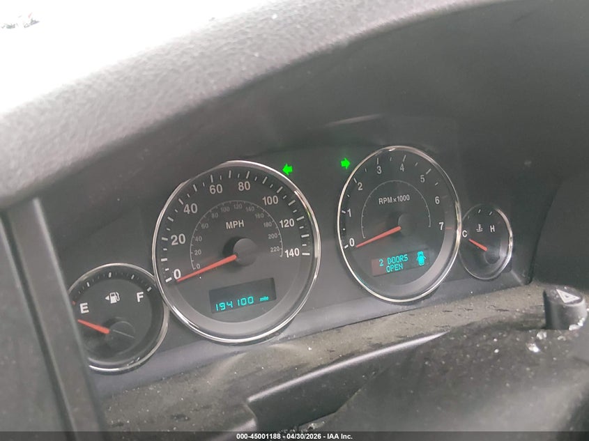 2006 Jeep Commander Limited VIN: 1J8HG58N76C339267 Lot: 45001188