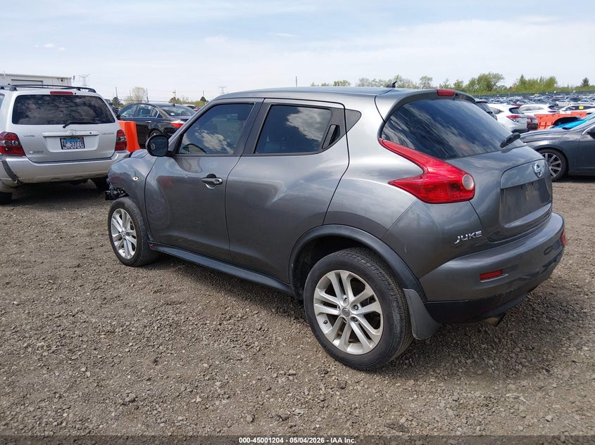 Vin: jn8af5mr9dt207147, lot: 45498669, nissan juke s 20133