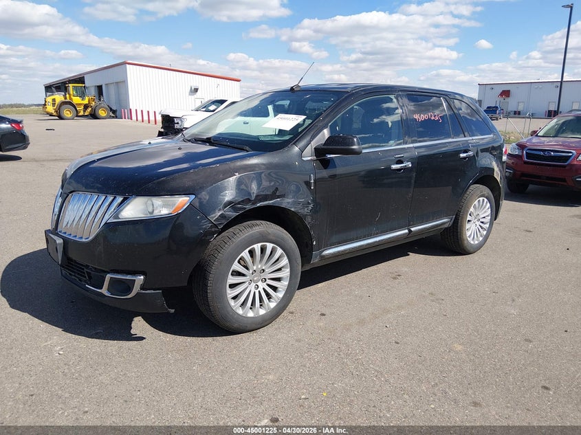 2014 Lincoln Mkx 2LMDJ6JK2EBL09654 photo 1