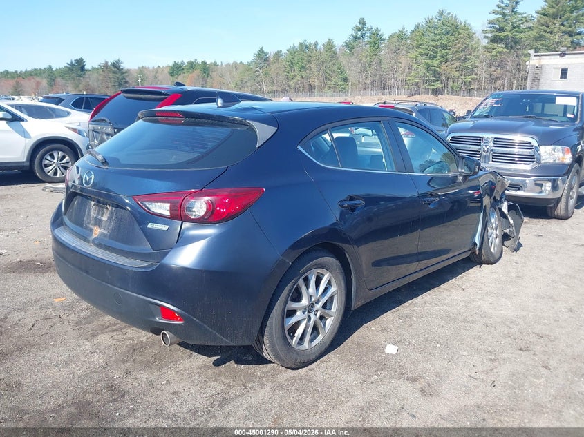 Vin: jm1bm1m79e1205358, lot: 45498755, mazda mazda3 i grand touring 20144