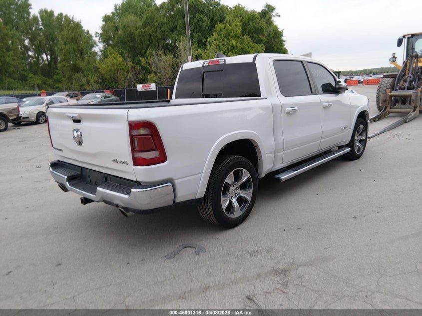 Vin: 1c6srfjtxnn257680, lot: 45498781, ram 1500 laramie  4x4 5'7 box 20224