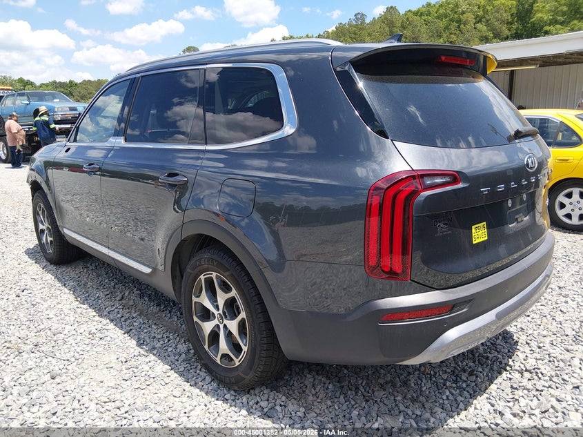 VIN 5XYP34HC2MG162806 2021 KIA TELLURIDE EX