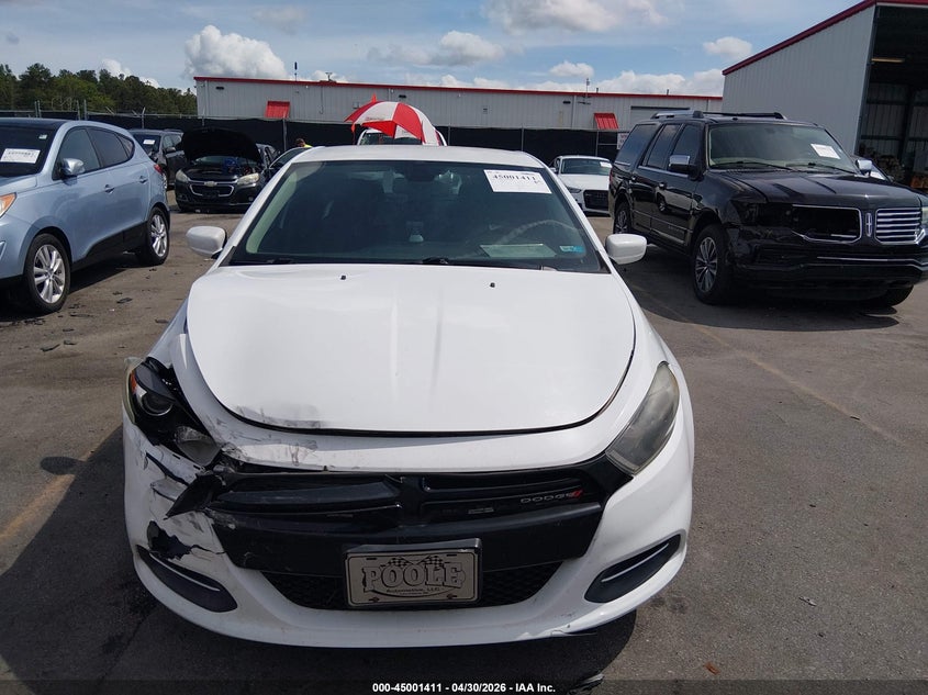 2016 DODGE DART SEDAN 2.0L I-4 DOHC, VVT, 160HP