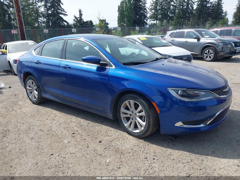 CHRYSLER 200 2016. Lot# 45001413. VIN 1C3CCCAB7GN108834. Photo 1