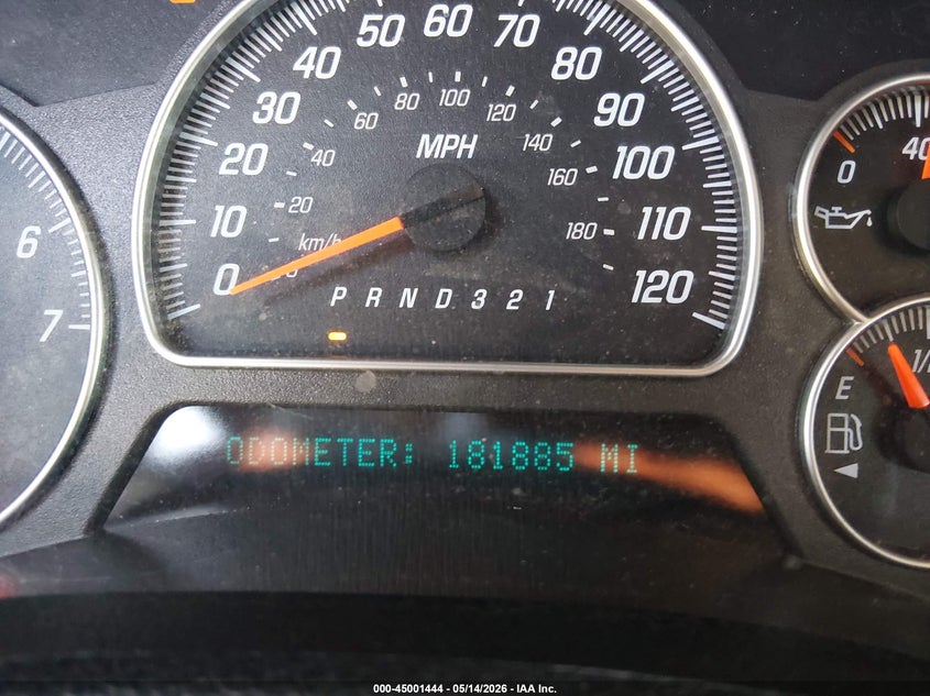 2006 GMC Envoy Xl Slt VIN: 1GKET16S166104213 Lot: 45001444