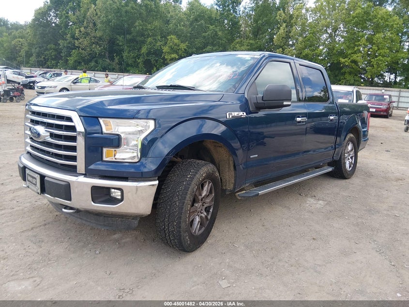 Vin: 1ftew1ep1gfd09323, lot: 45498947, ford f-150 xlt 20162