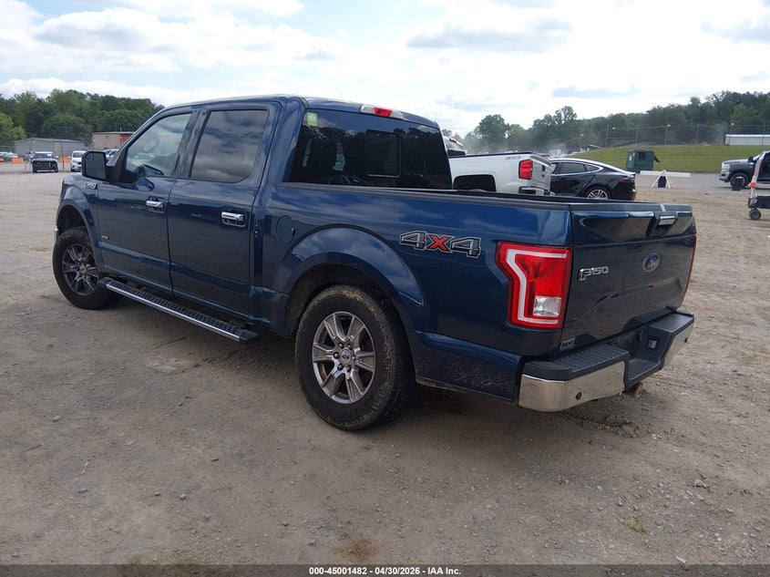Vin: 1ftew1ep1gfd09323, lot: 45498947, ford f-150 xlt 20163