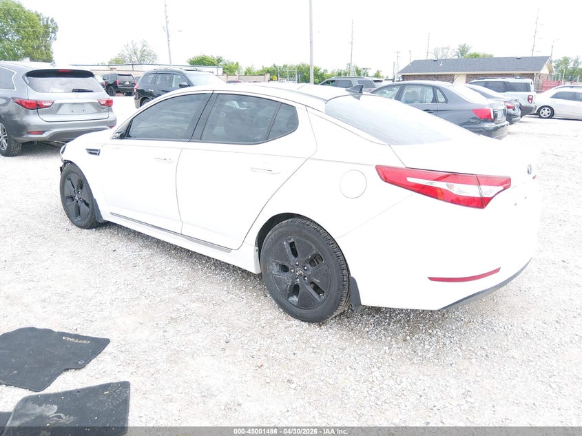 2013 KIA OPTIMA HYBRID auction photo 3