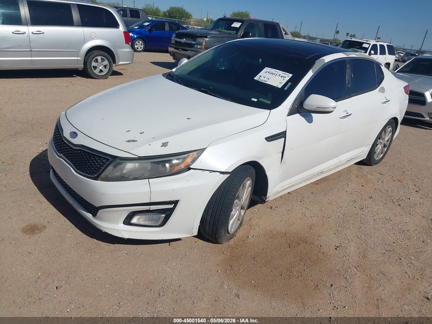 Vin: 5xxgn4a74eg337182, lot: 45499005, kia optima ex 20142