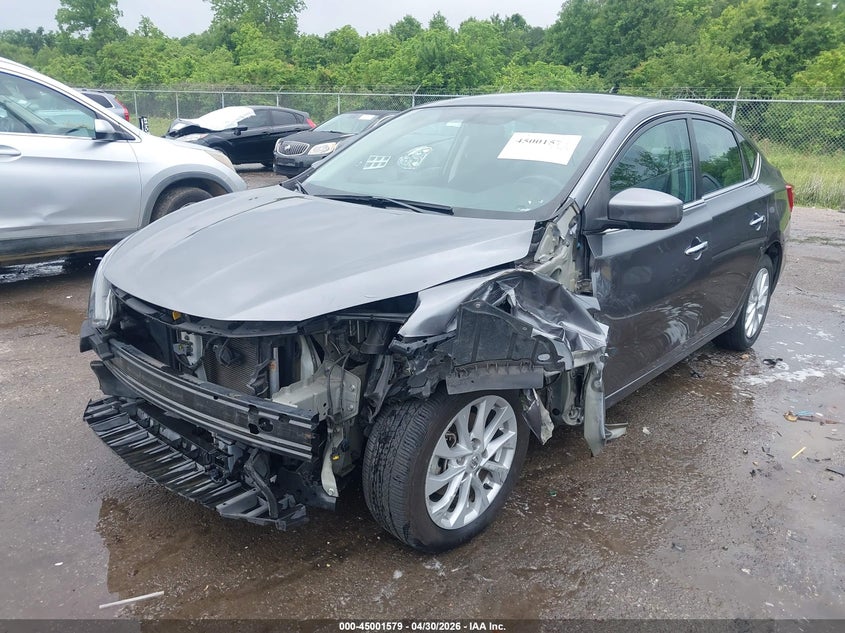 2019 Nissan Sentra Sv 3N1AB7AP9KY281519 photo 1