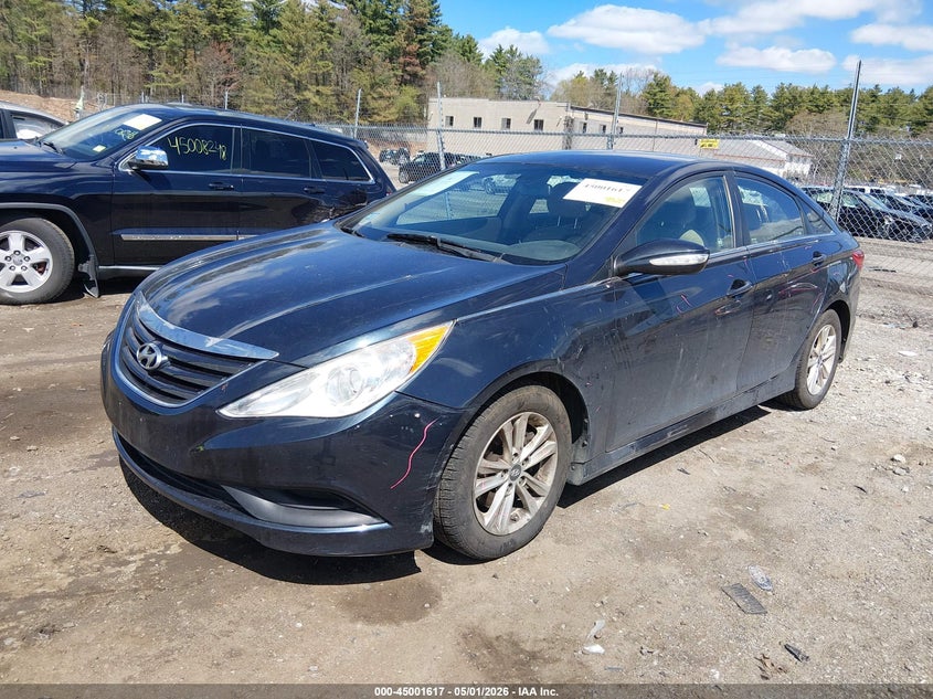 2014 Hyundai Sonata Gls 5NPEB4AC7EH909038 photo 1