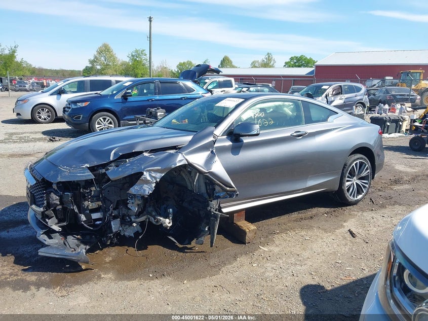 2018 Infiniti Q60 3.0T Luxe VIN: JN1EV7ELXJM392906 Lot: 45001622