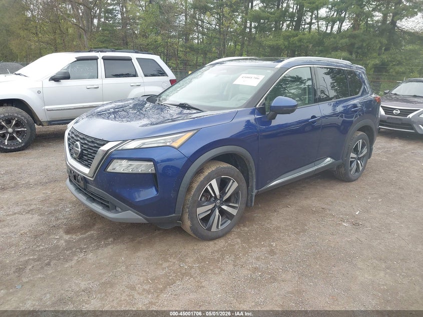 2021 Nissan Rogue Sl Intelligent Awd 5N1AT3CB5MC812534 photo 1