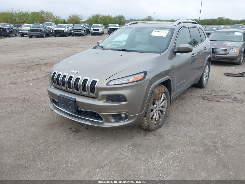 2017 Jeep Cherokee Overland 4x4 1C4PJMJS9HW621510 photo 1