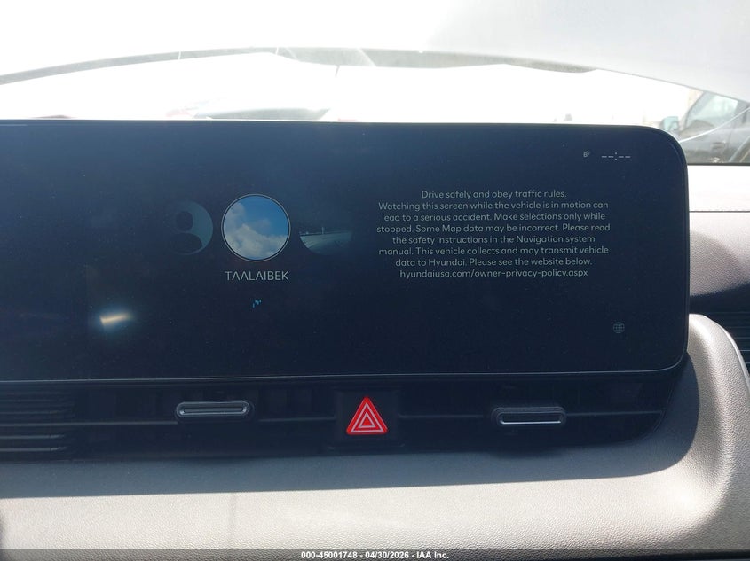 2025 Hyundai Ioniq 5 Xrt VIN: 7YAKPDDCXSY037120 Lot: 45001748