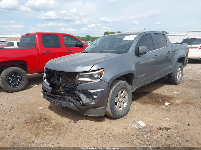 VIN 1GCGTBEN0J1295893 2018 CHEVROLET COLORADO WT