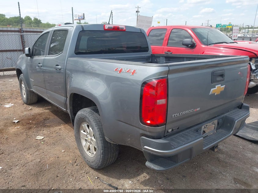 VIN 1GCGTBEN0J1295893 2018 CHEVROLET COLORADO WT