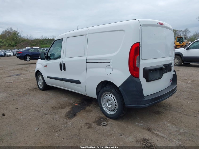 Vin: zfberfab2h6d94212, lot: 45499265, ram promaster city tradesman 20173