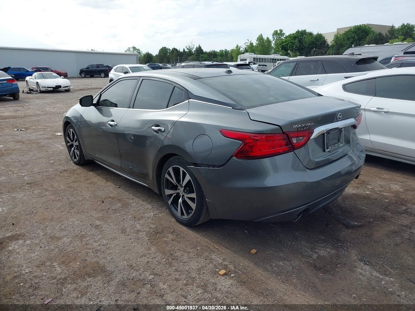 2016 NISSAN MAXIMA auction photo 3
