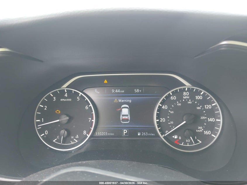 2016 NISSAN MAXIMA auction photo 7