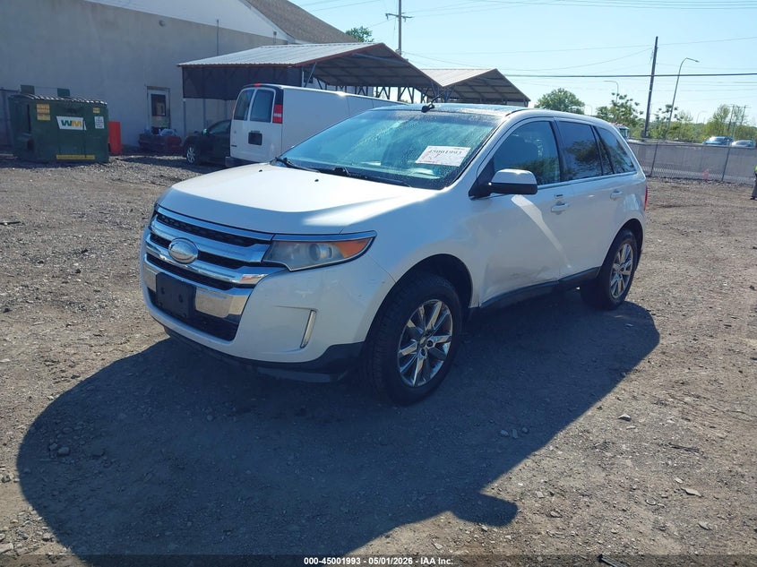 Vin: 2fmdk3kc8cba26154, lot: 45499458, ford edge limited 20122