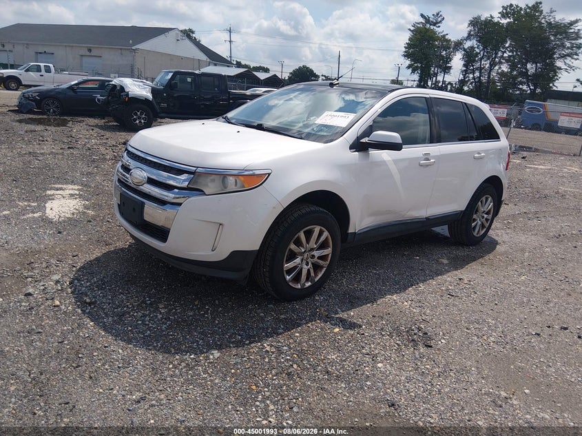 Vin: 2fmdk3kc8cba26154, lot: 45499458, ford edge limited 20122
