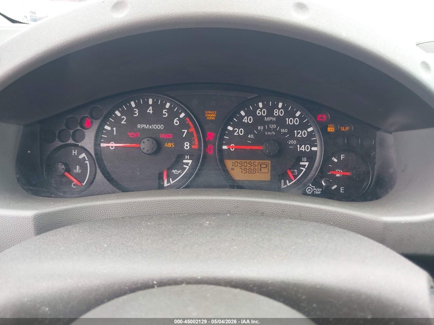 2010 Nissan Xterra X VIN: 5N1AN0NU9AC500008 Lot: 45002129