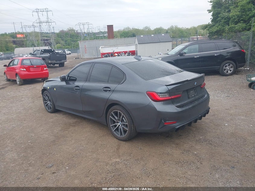 Vin: wba5r7c55kfh31101, lot: 45499604, bmw 330i xdrive 20193