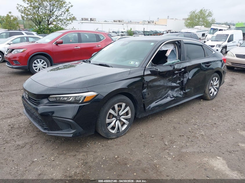 2022 Honda Civic Lx 2HGFE2F28NH508687 photo 1