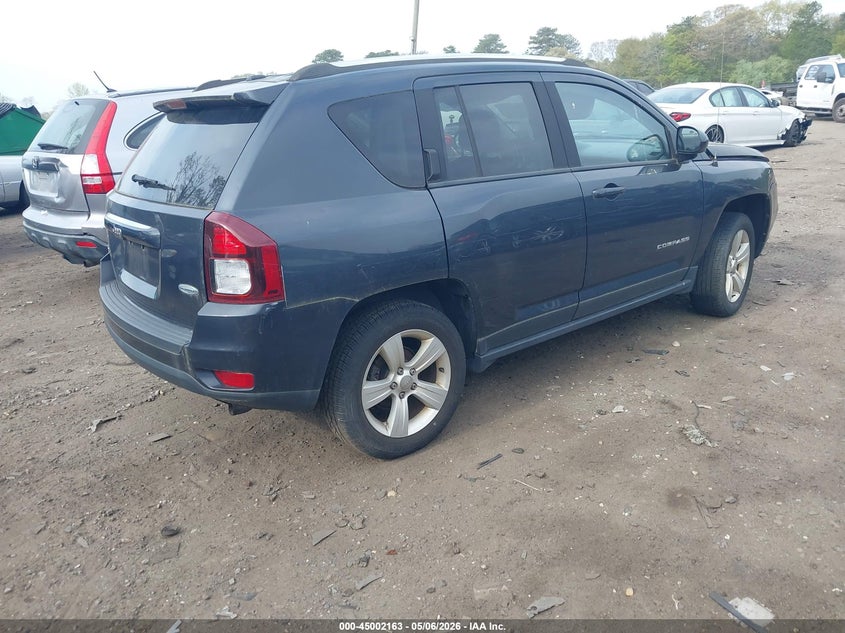 Vin: 1c4njdeb1ed766548, lot: 45499628, jeep compass latitude 20144