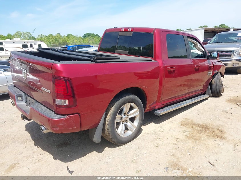 Vin: 1c6rr7mt8fs598384, lot: 45499657, ram 1500 sport 20154