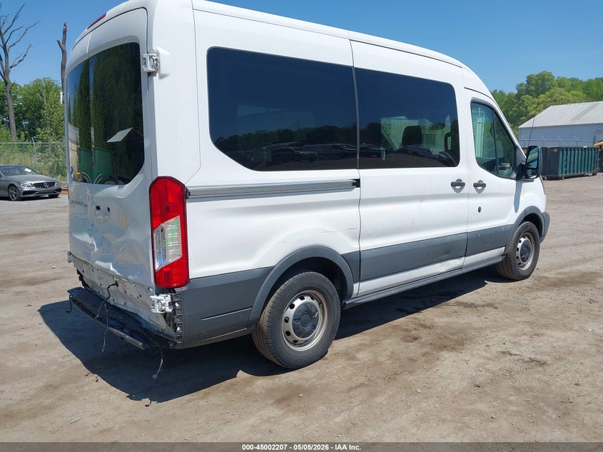 Vin: 1fmzk1cm4fka11310, lot: 45499672, ford transit-150 xl 20154