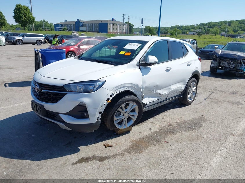 Vin: kl4mmbs26mb112550, lot: 45499776, buick encore gx fwd preferred 20212