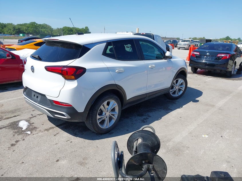 Vin: kl4mmbs26mb112550, lot: 45499776, buick encore gx fwd preferred 20214