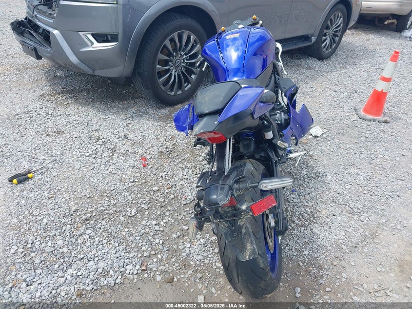 2025 Yamaha Yzfr7 VIN: JYARM38E9SA020320 Lot: 45002322
