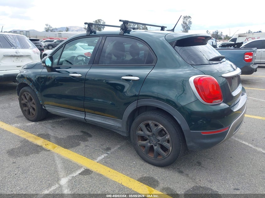 Vin: zfbcfxct0gp328972, lot: 45499818, fiat 500x trekking 20163