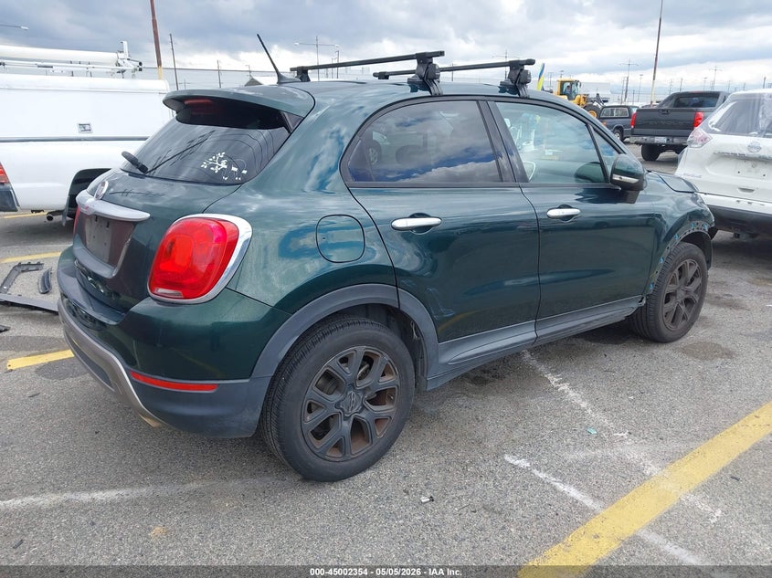 Vin: zfbcfxct0gp328972, lot: 45499818, fiat 500x trekking 20164