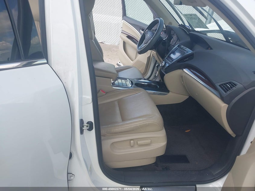 2016 ACURA MDX SPORT UTILITY VEHICLE 3.5L V-6 DI, VVT, 290HP