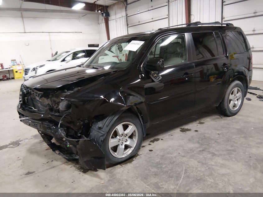 Vin: 5fnyf4h58bb019697, lot: 45499848, honda pilot ex-l 20112
