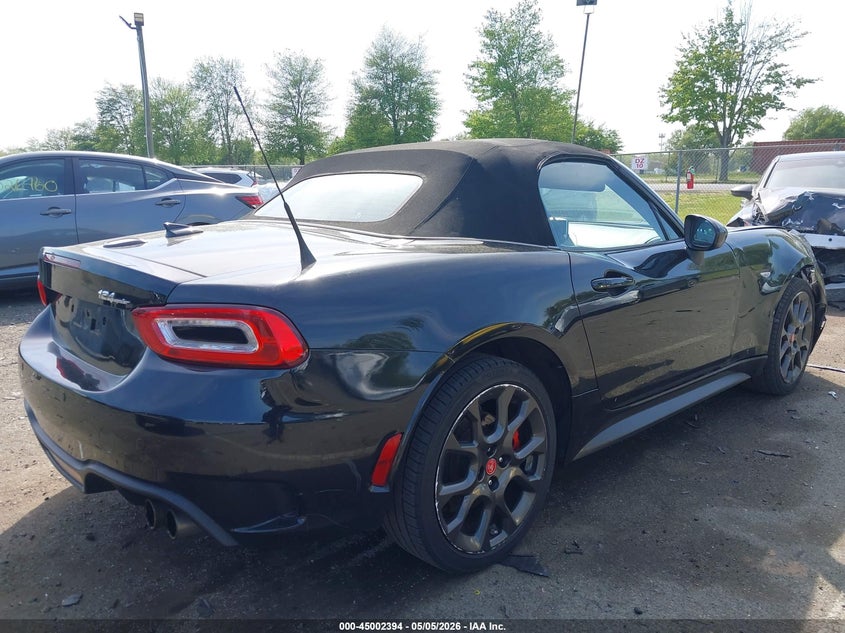 2018 Fiat 124 Spider Abarth VIN: JC1NFAEK5J0137227 Lot: 45002394