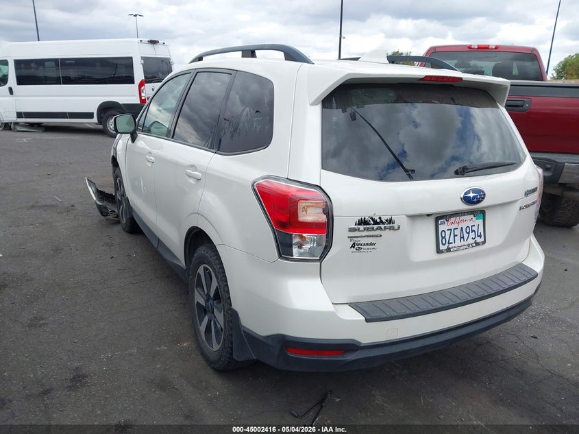 Vin: jf2sjaec0jh587237, lot: 45499881, subaru forester 2.5i premium 20183