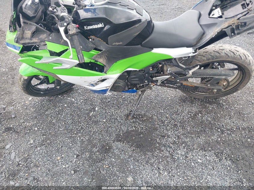 2024 Kawasaki Ex500 VIN: ML5EXGG19RDA10781 Lot: 45002531