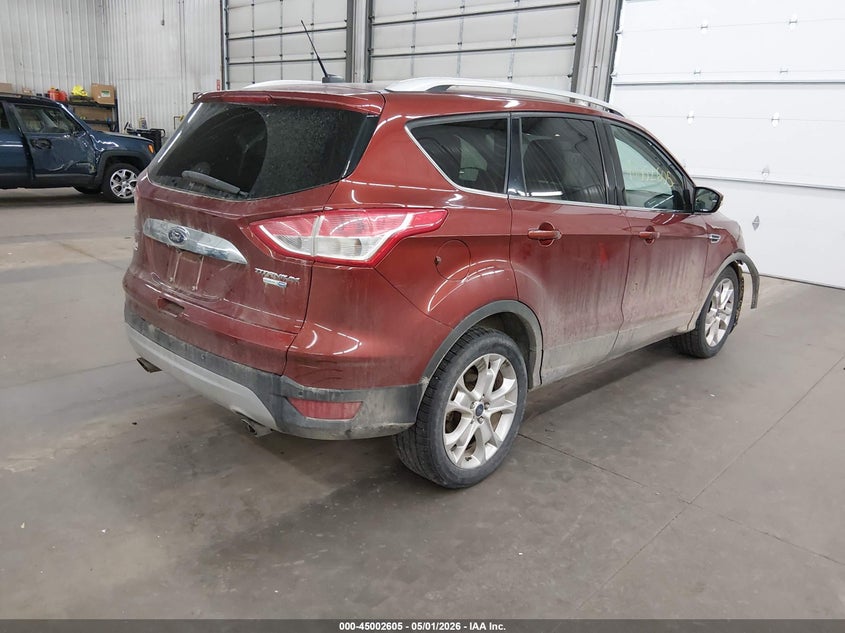 Vin: 1fmcu9jx5gua21555, lot: 45500070, ford escape titanium 20164