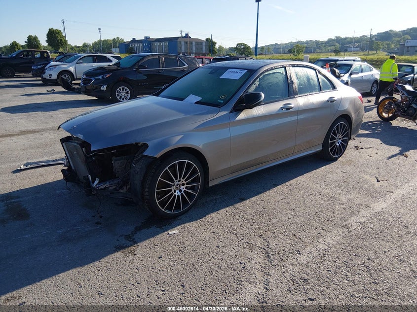 2019 Mercedes-Benz C 300 4matic 55SWF8EB6KU315406 photo 1