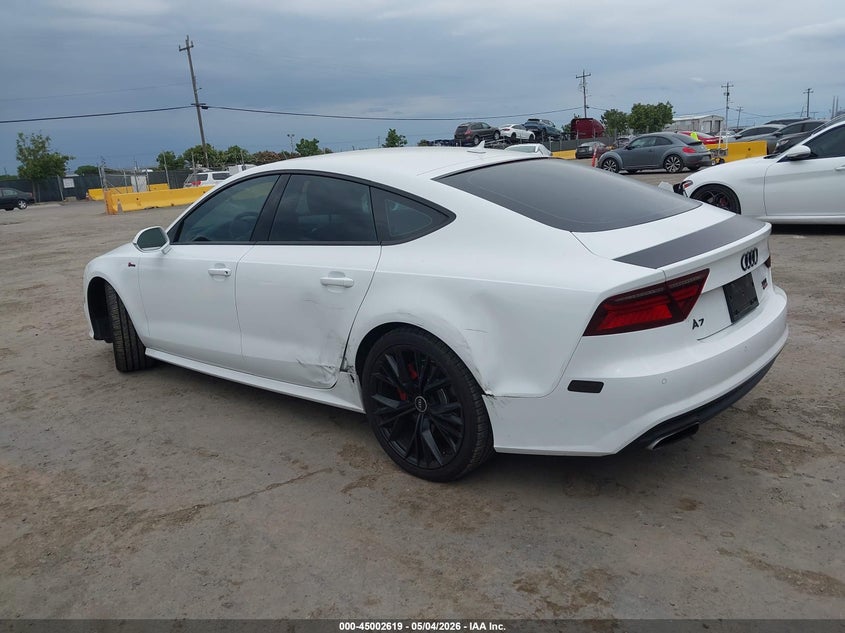 Vin: wauw2afcxhn055126, lot: 45500084, audi a7 3.0t premium plus 20173