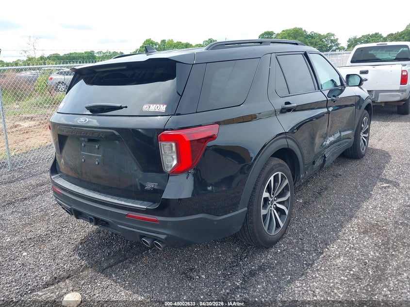 Vin: 1fm5k8gc0lgb46663, lot: 45500098, ford explorer st 20204