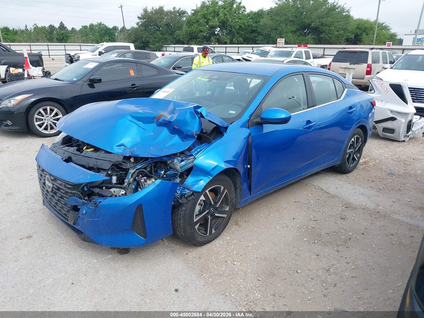2025 Nissan Sentra Sv 3N1AB8CV5SY381232 photo 1