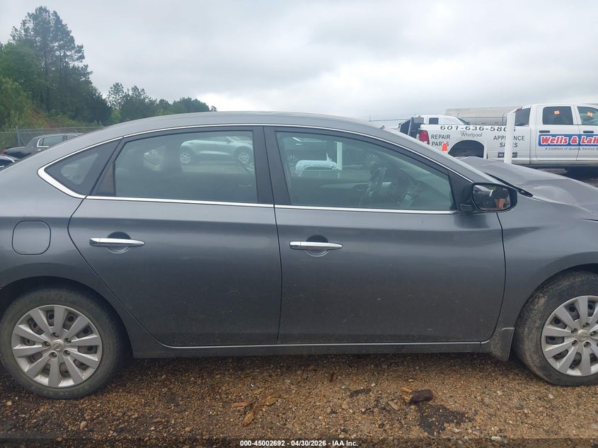 VIN 3N1AB7AP4KY407267 2019 NISSAN SENTRA S