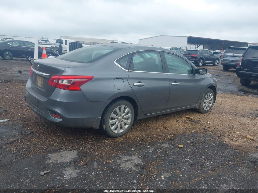 VIN 3N1AB7AP4KY407267 2019 NISSAN SENTRA S